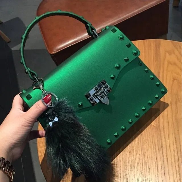 New Women Luxury Matte Jelly Bags 7 color