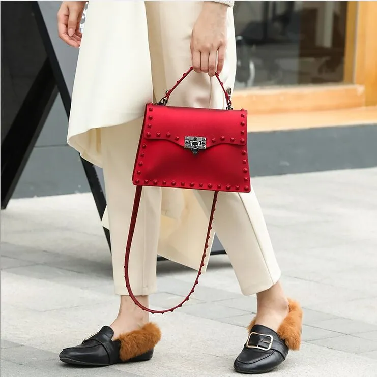 New Women Luxury Matte Jelly Bags 7 color