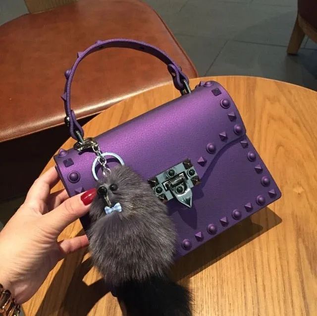 New Women Luxury Matte Jelly Bags 7 color
