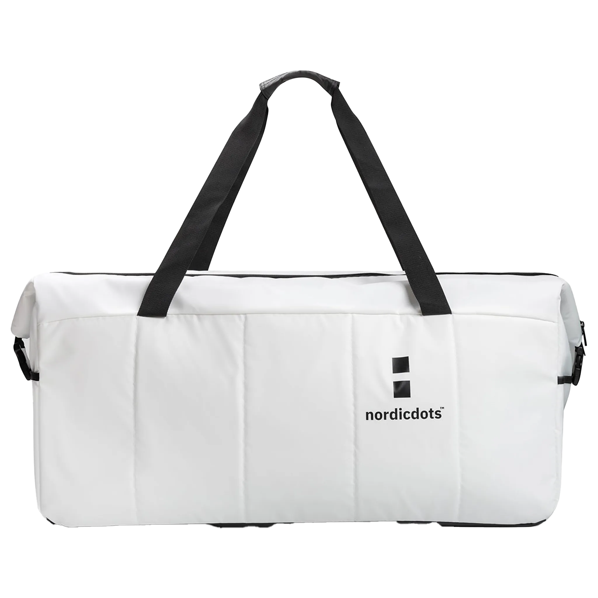 Nordicdots Club Duffle Bag White