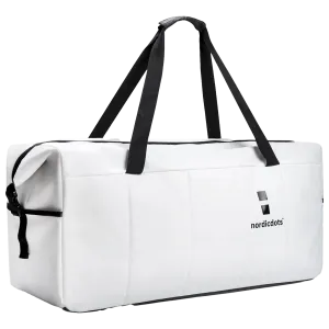 Nordicdots Club Duffle Bag White