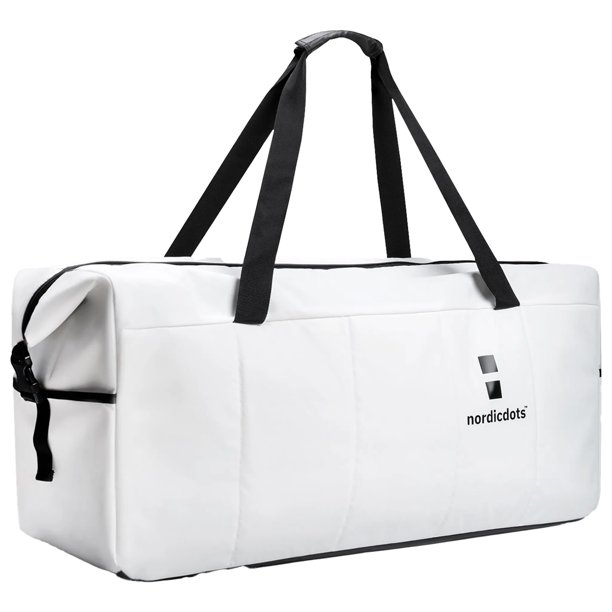 Nordicdots Club Duffle Bag White