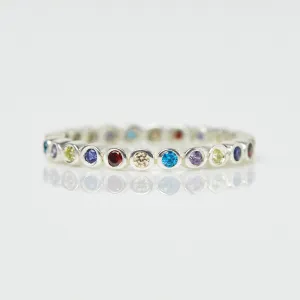 Northern Lights Eternity Ring