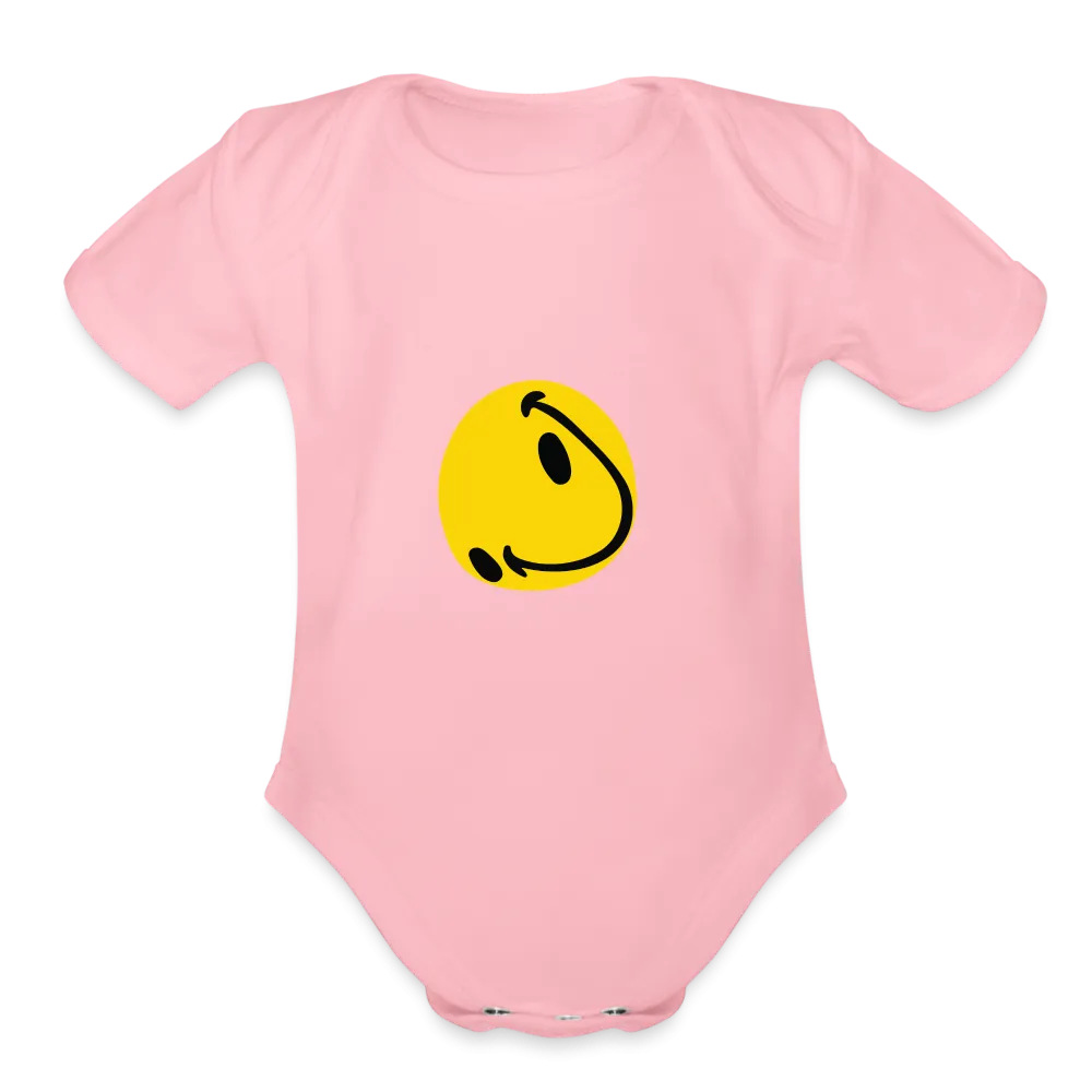 Organic Short Sleeve Baby Bodysuit