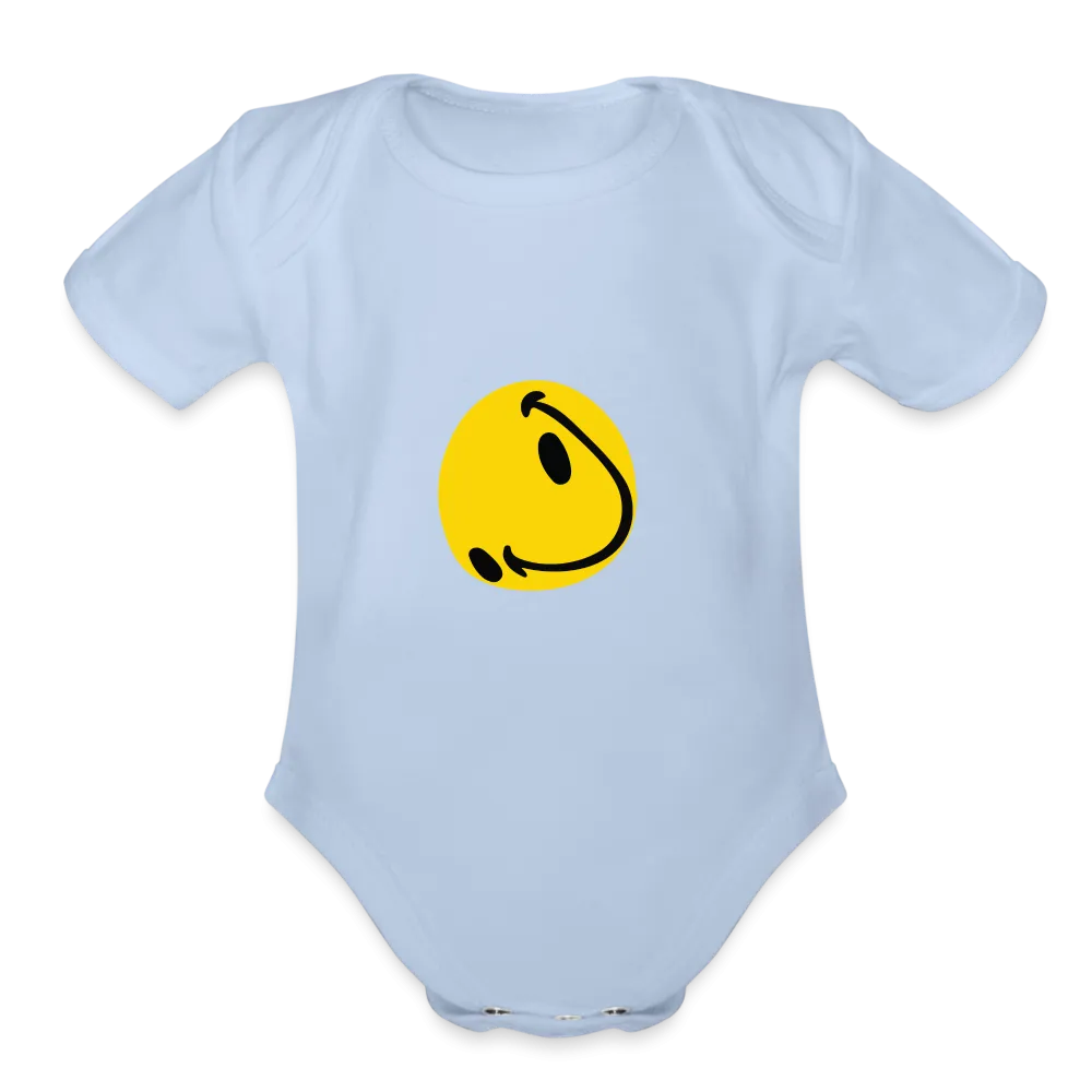Organic Short Sleeve Baby Bodysuit