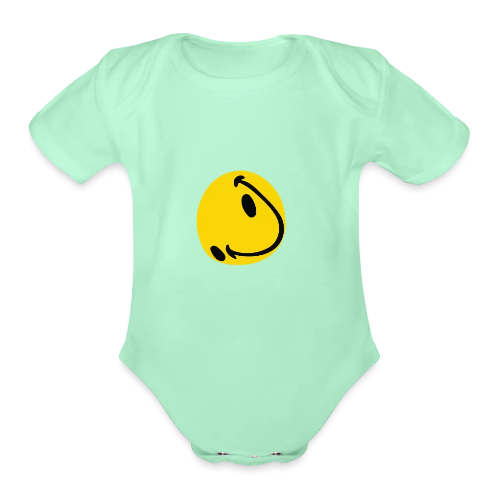 Organic Short Sleeve Baby Bodysuit