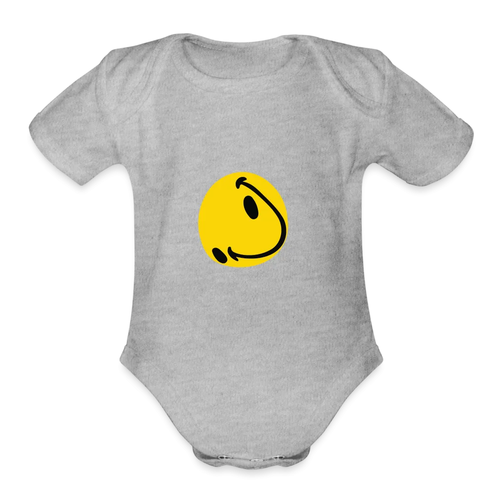 Organic Short Sleeve Baby Bodysuit