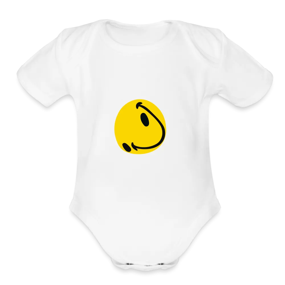 Organic Short Sleeve Baby Bodysuit