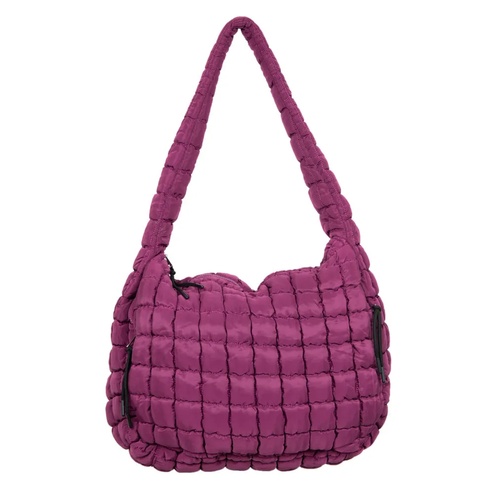 Oversized Quilted Hobo Tote Bags by Katydid