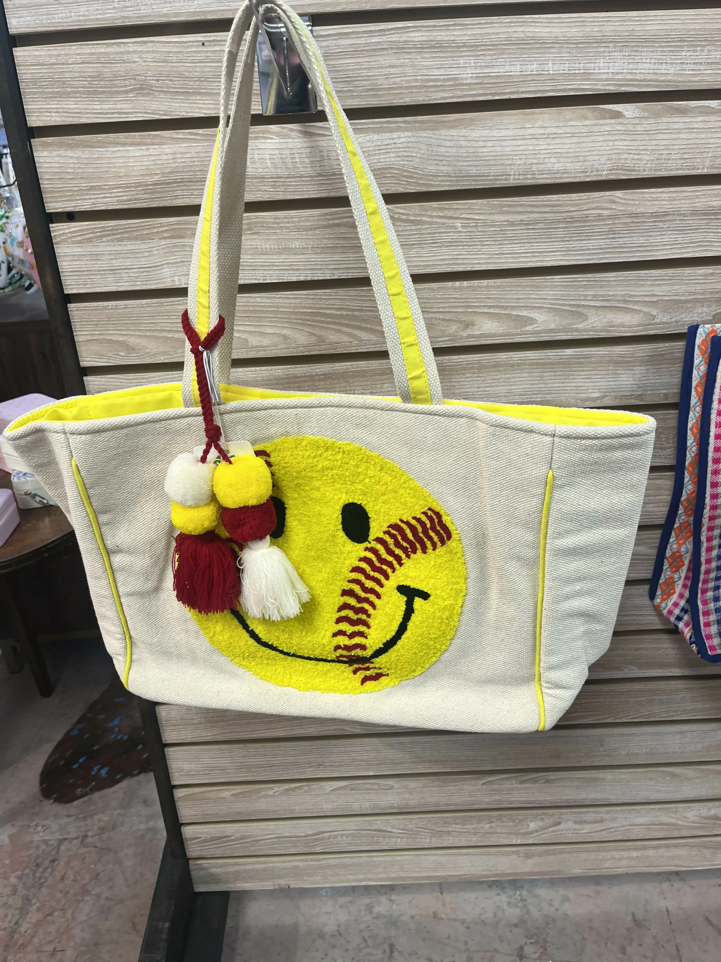 Oversized Tasseled Tote Bag