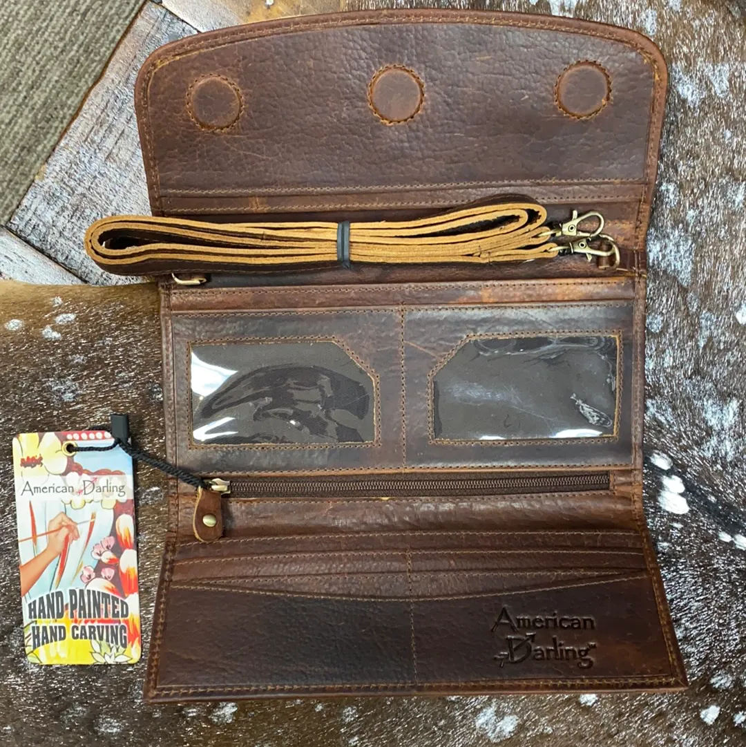 Painted Dreamcatcher Wallet