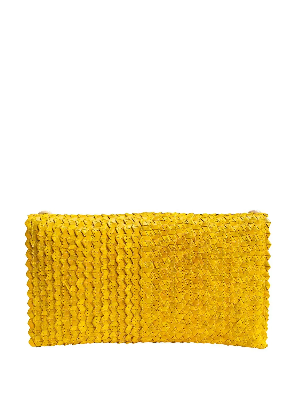 Pandegelang Raffia Seashell Clutch