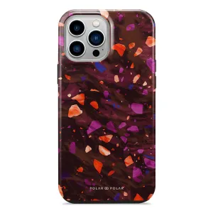 Paprika Terrazzo Gem Custom - iPhone 14 Pro Max Case