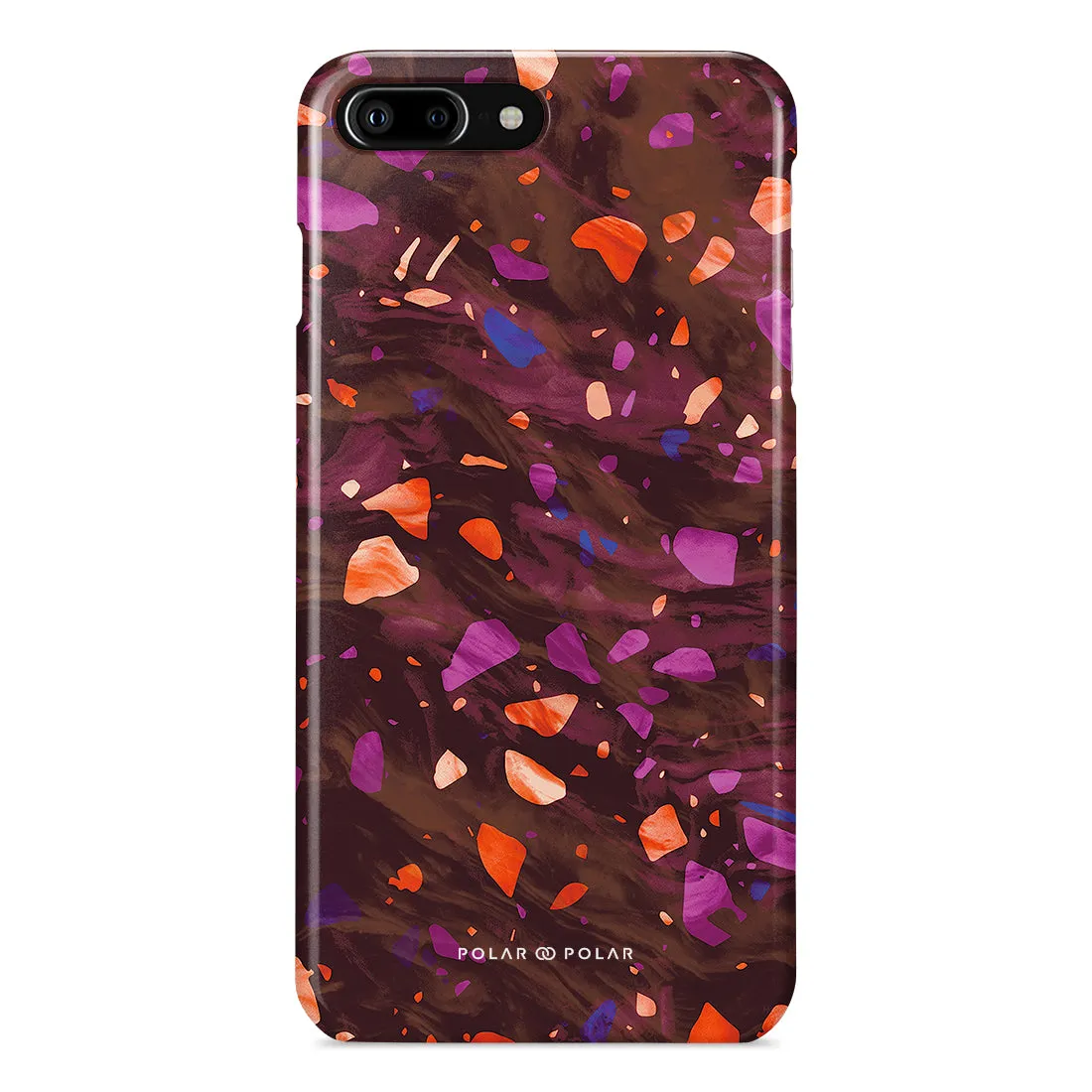 Paprika Terrazzo Gem - iPhone 8 Plus/7 Plus Case