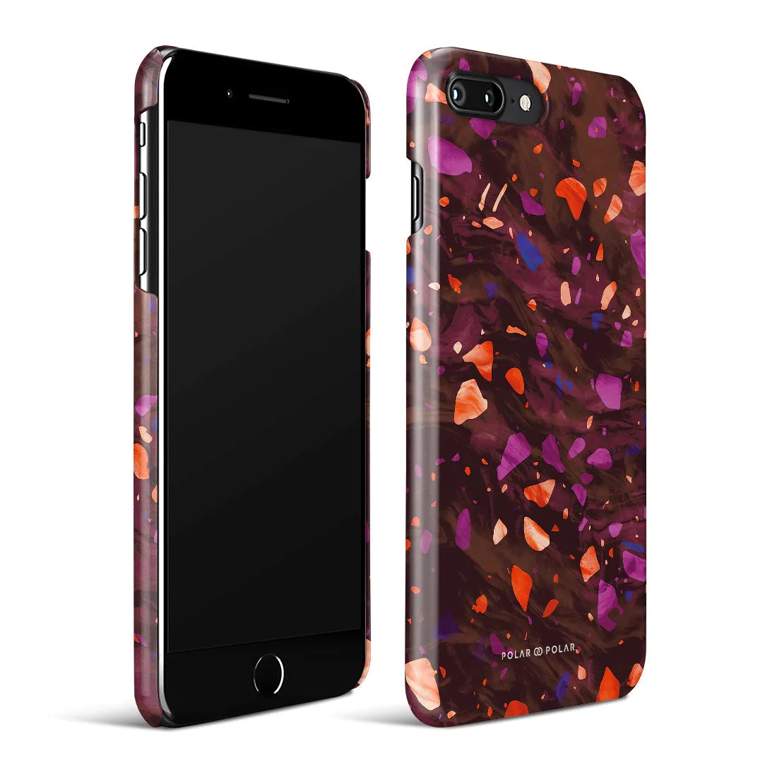 Paprika Terrazzo Gem - iPhone 8 Plus/7 Plus Case