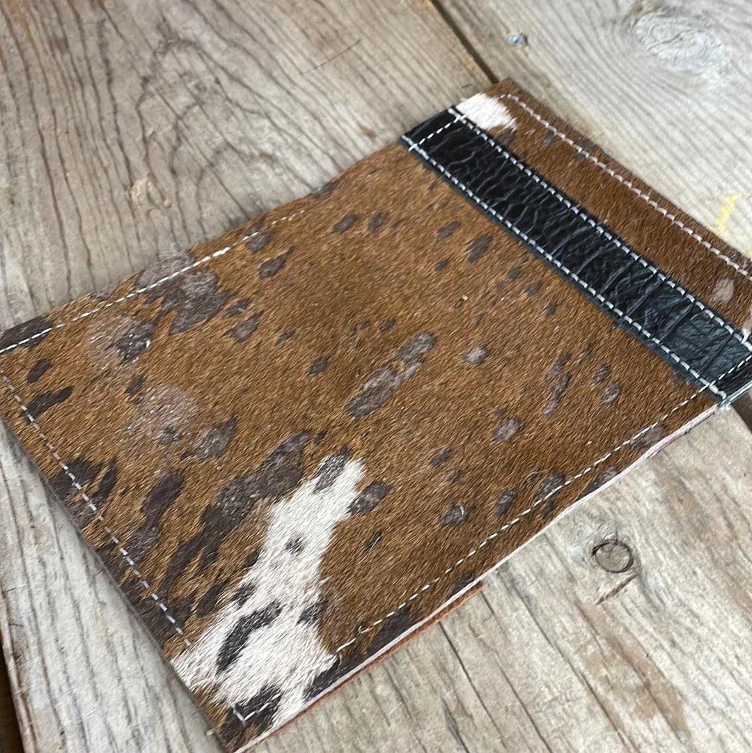 Passport Cover - C&W Acid w/ Black Croc