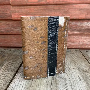 Passport Cover - C&W Acid w/ Black Croc