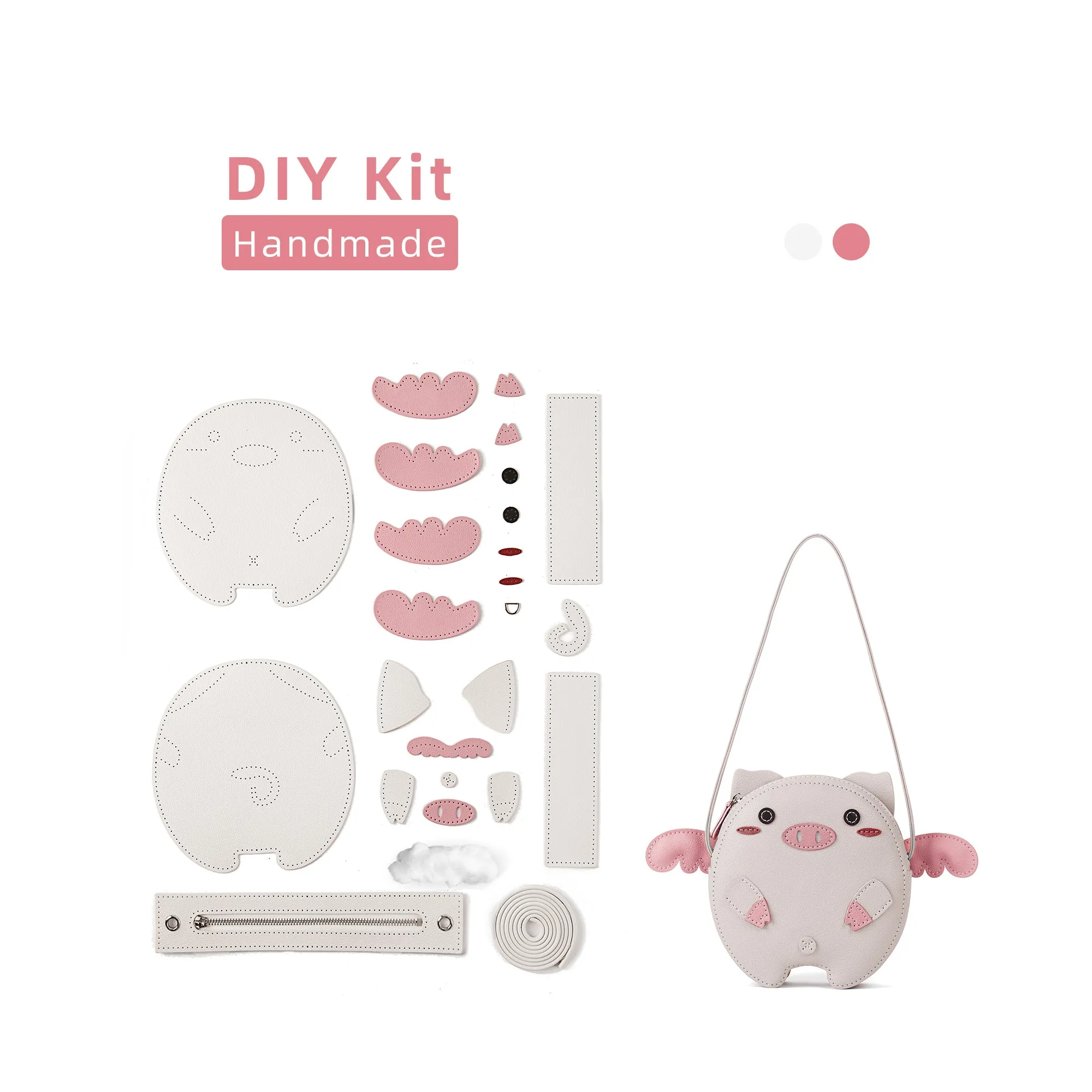 Peppa Pig Leather Bag Kit