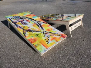 Permit Cornhole Boards by  Danforth