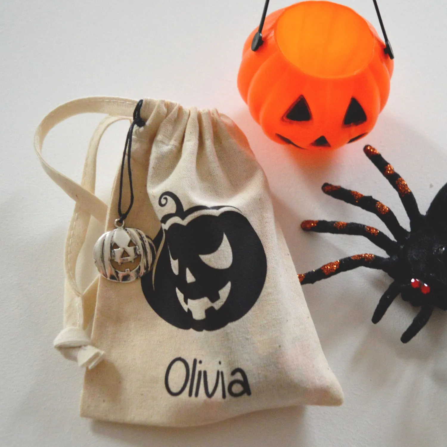 Personalised Halloween Favour Bag