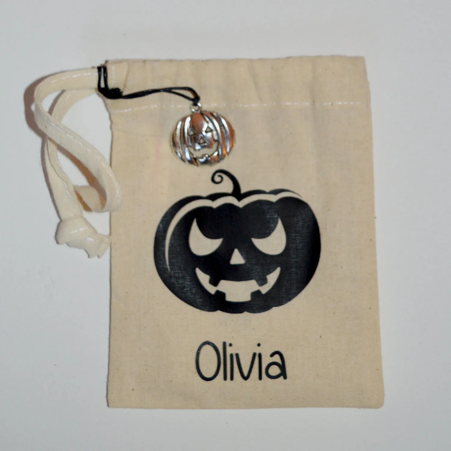 Personalised Halloween Favour Bag