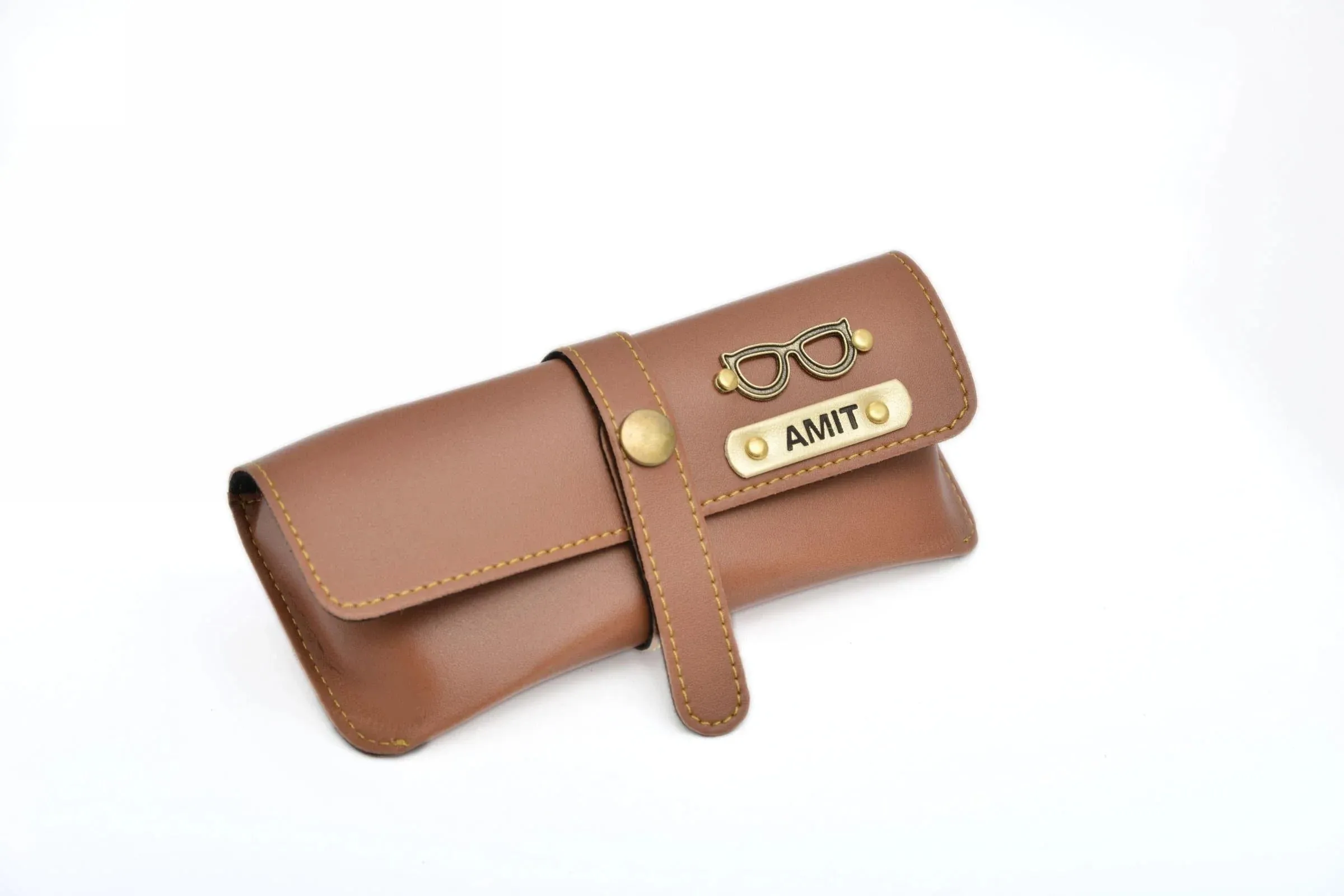 Personalised Temperature Bottle & All in One Men's Combo (4 pcs) - Tan
