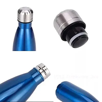 Personalized All in One Men's Combo (4 pcs) & Customized Rainbow Stainless Steel Water Bottles & Stainless Steel Mug - Brown