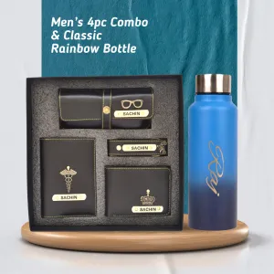 Personalized Perfect Men's & Boys Combo - Black
