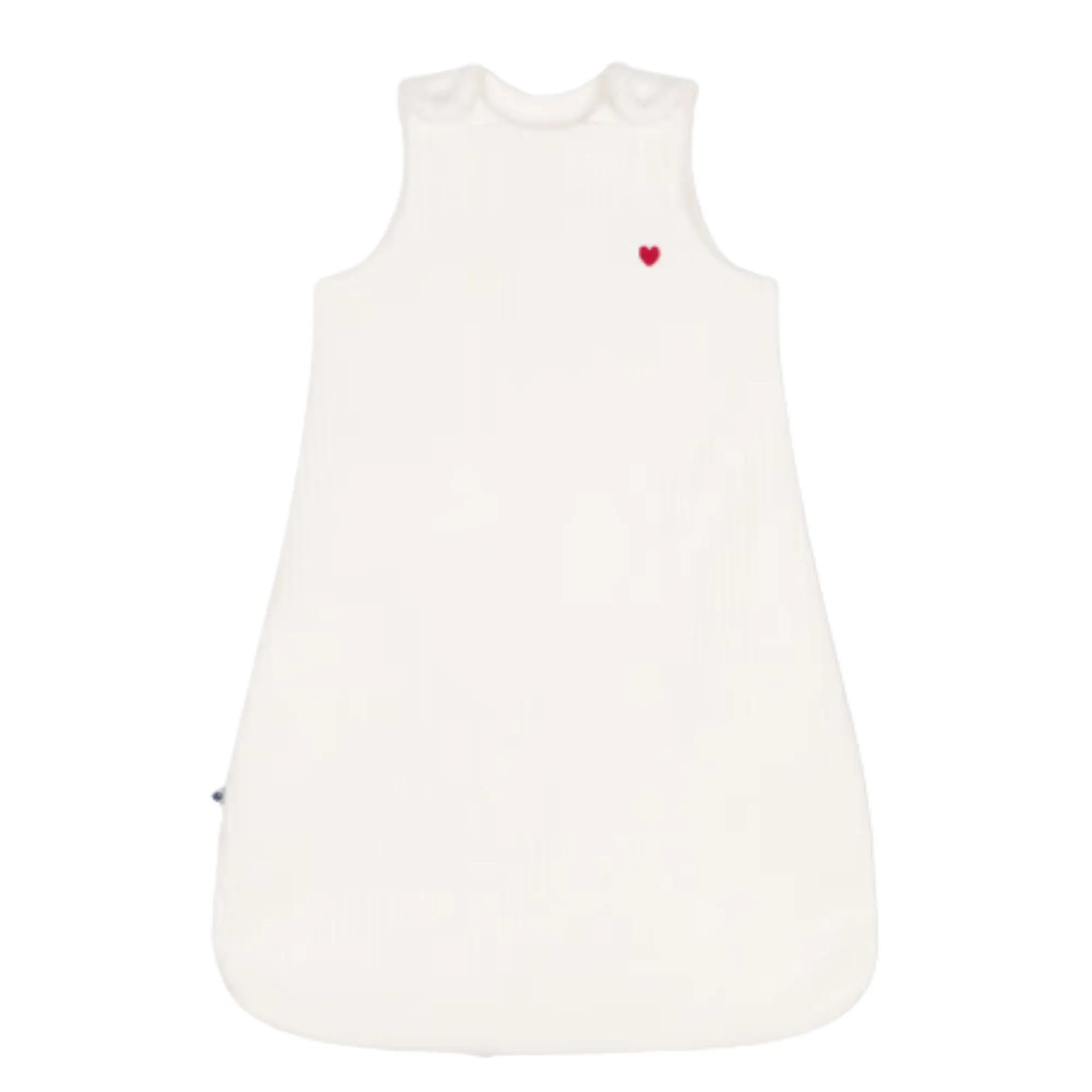 Petit Bateau Baby White Heart Sleeping bag