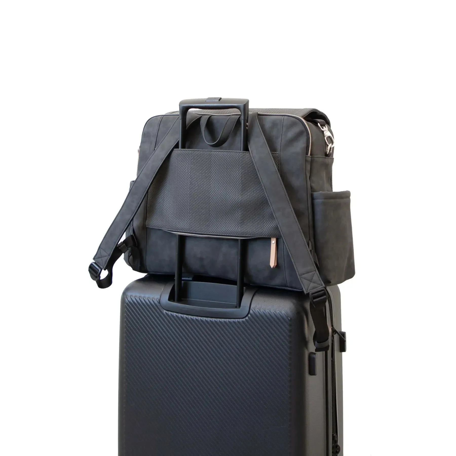 Petunia Pickle Bottom Boxy Backpack Deluxe (Carbon Cable Stitch)
