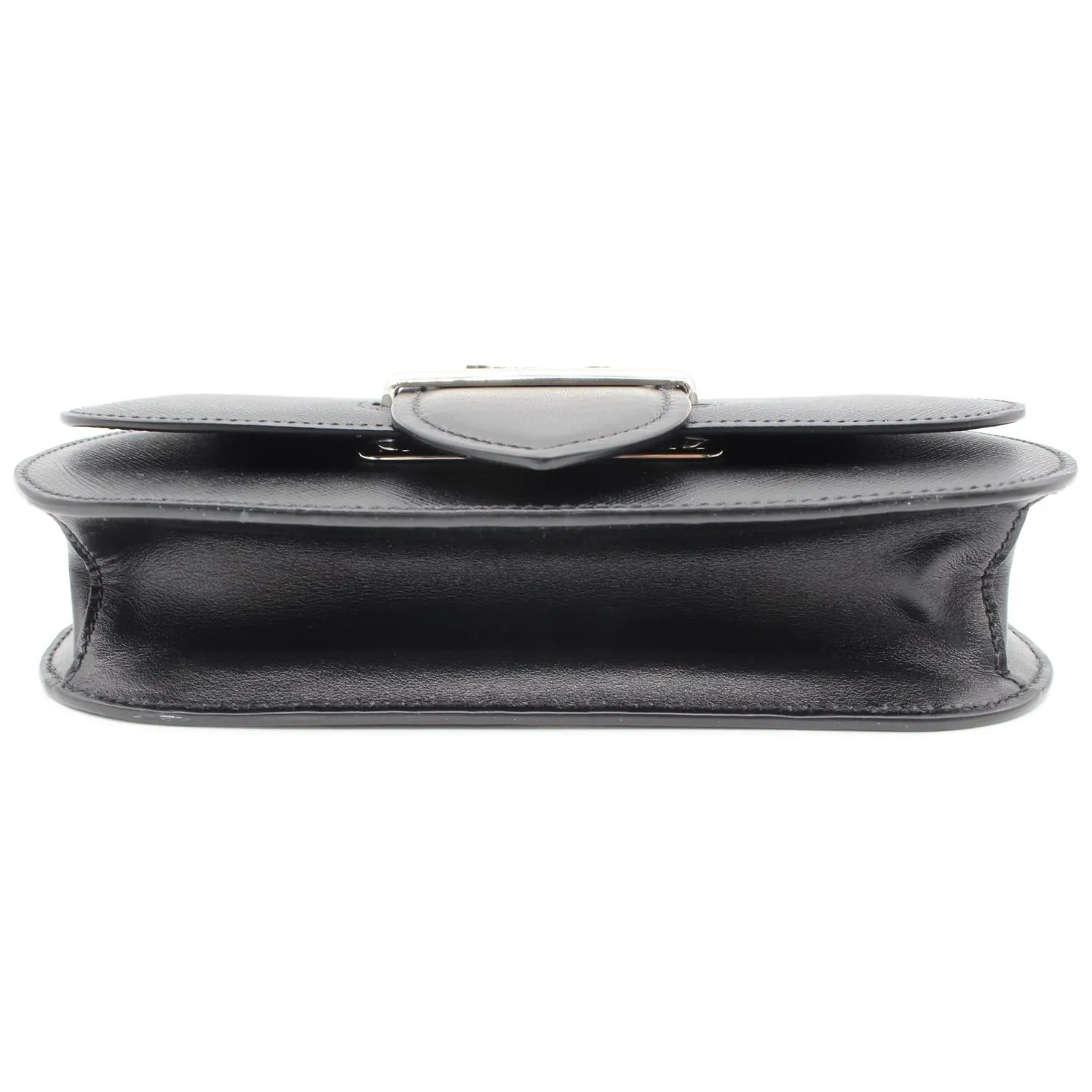 PRADA City Sidonie Small Leather Crossbody Bag Black