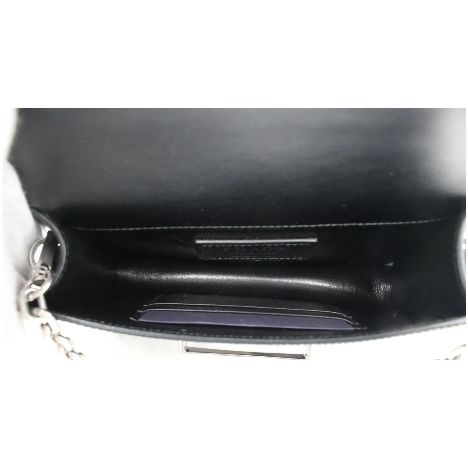 PRADA City Sidonie Small Leather Crossbody Bag Black