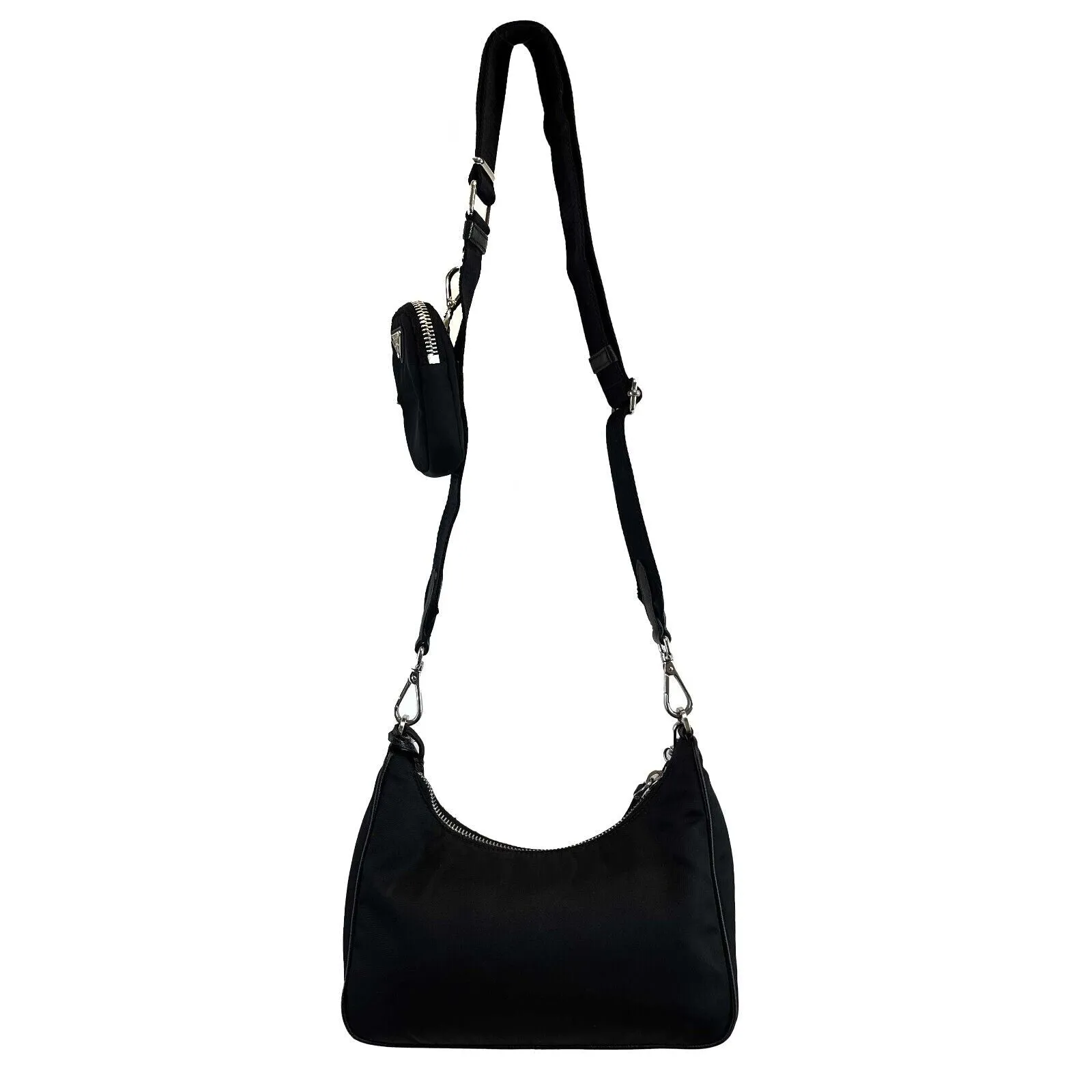 Prada Re-Edition 2005 Shoulder Bag Tessuto Small Black