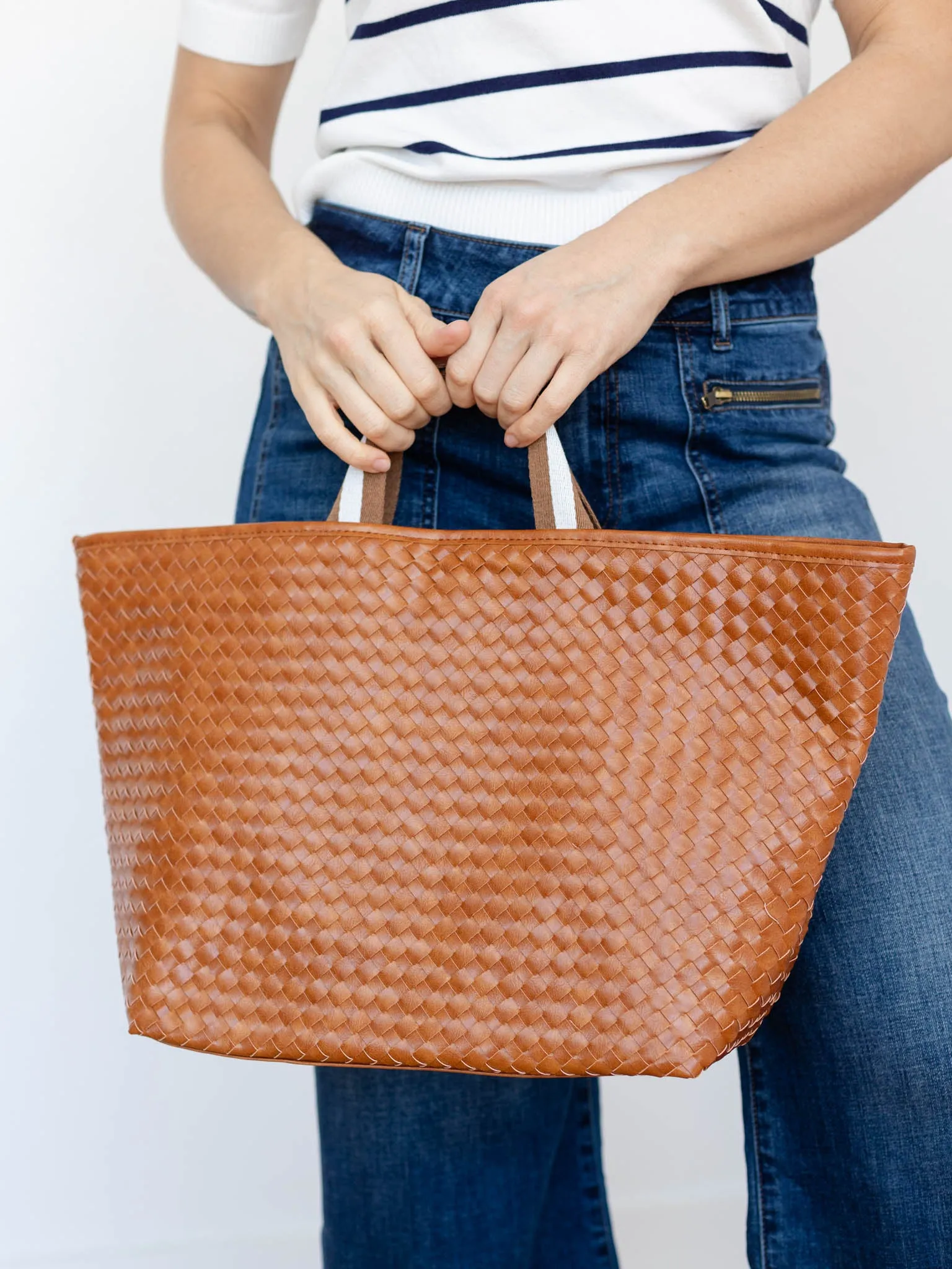 Pretty Simple Woven Tiffany Organizer Tote