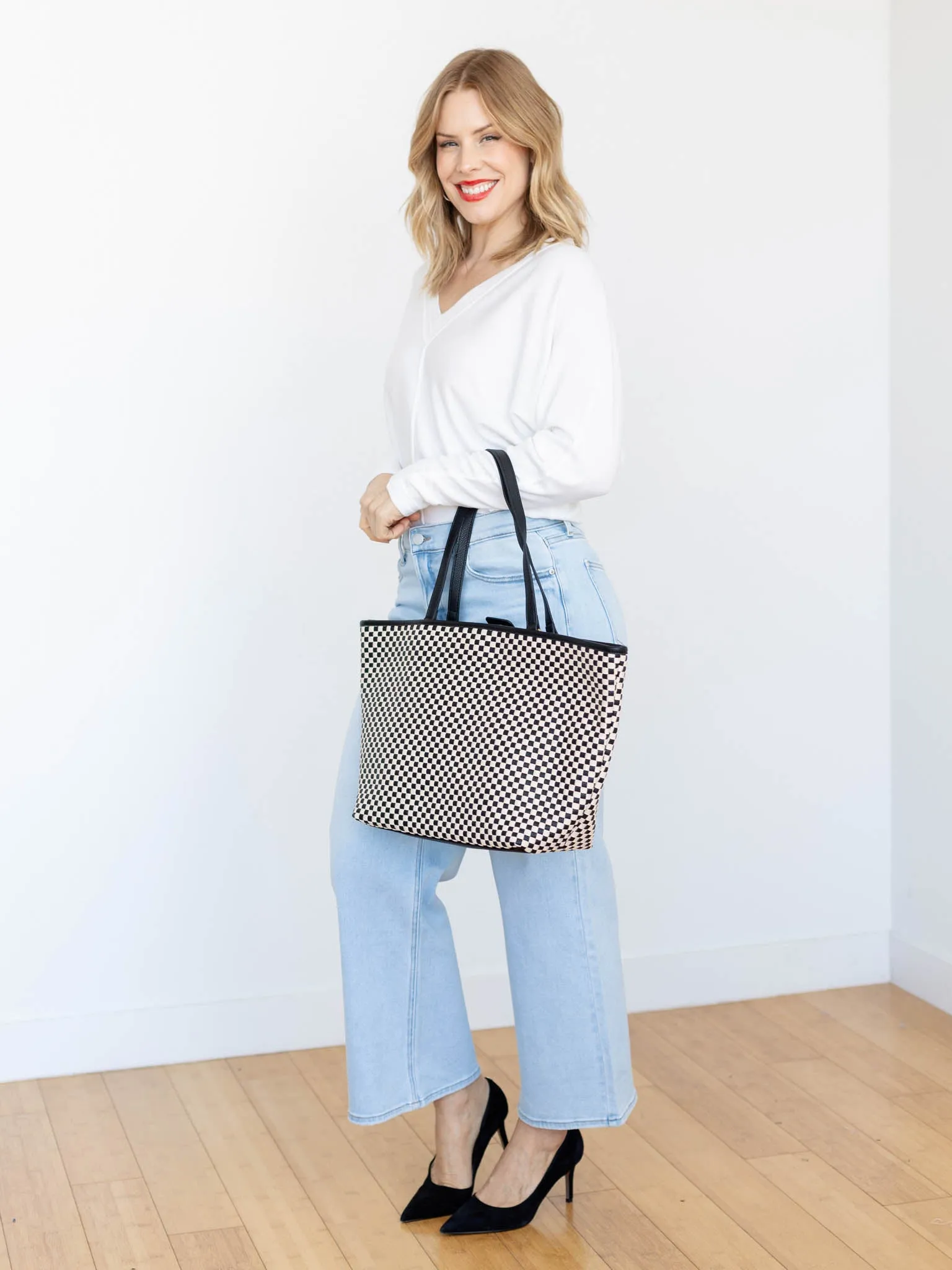 Pretty Simple Woven Tiffany Organizer Tote
