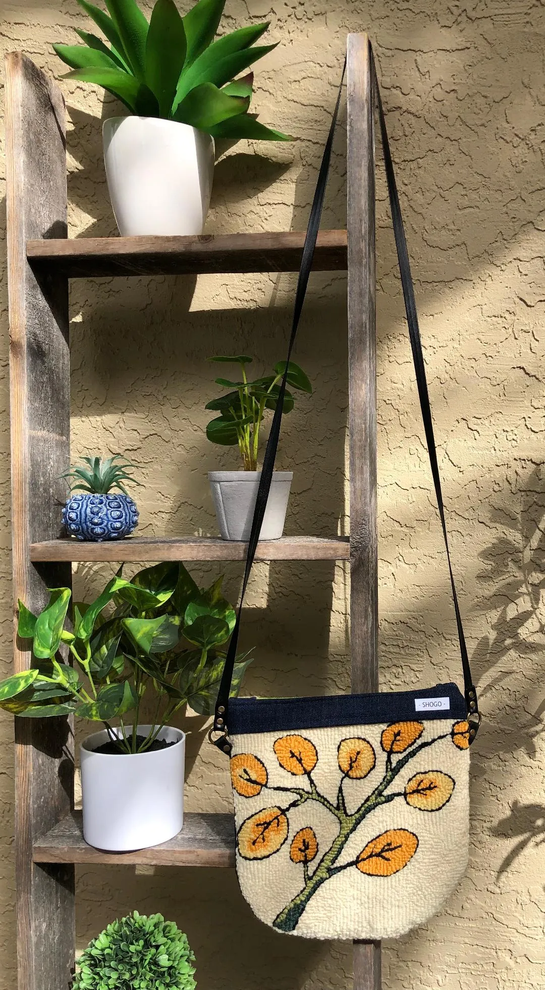Punch Needle Tote Bag and Pouch