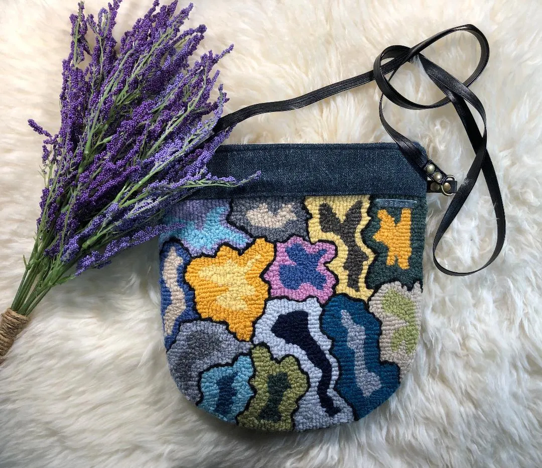 Punch Needle Tote Bag and Pouch