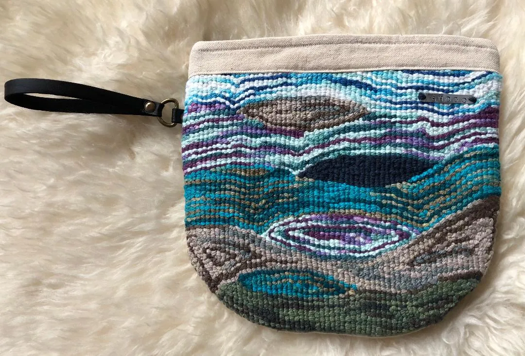 Punch Needle Tote Bag and Pouch