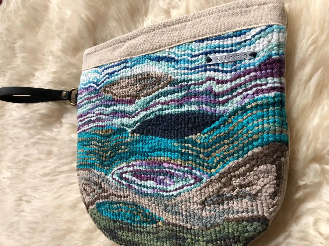 Punch Needle Tote Bag and Pouch
