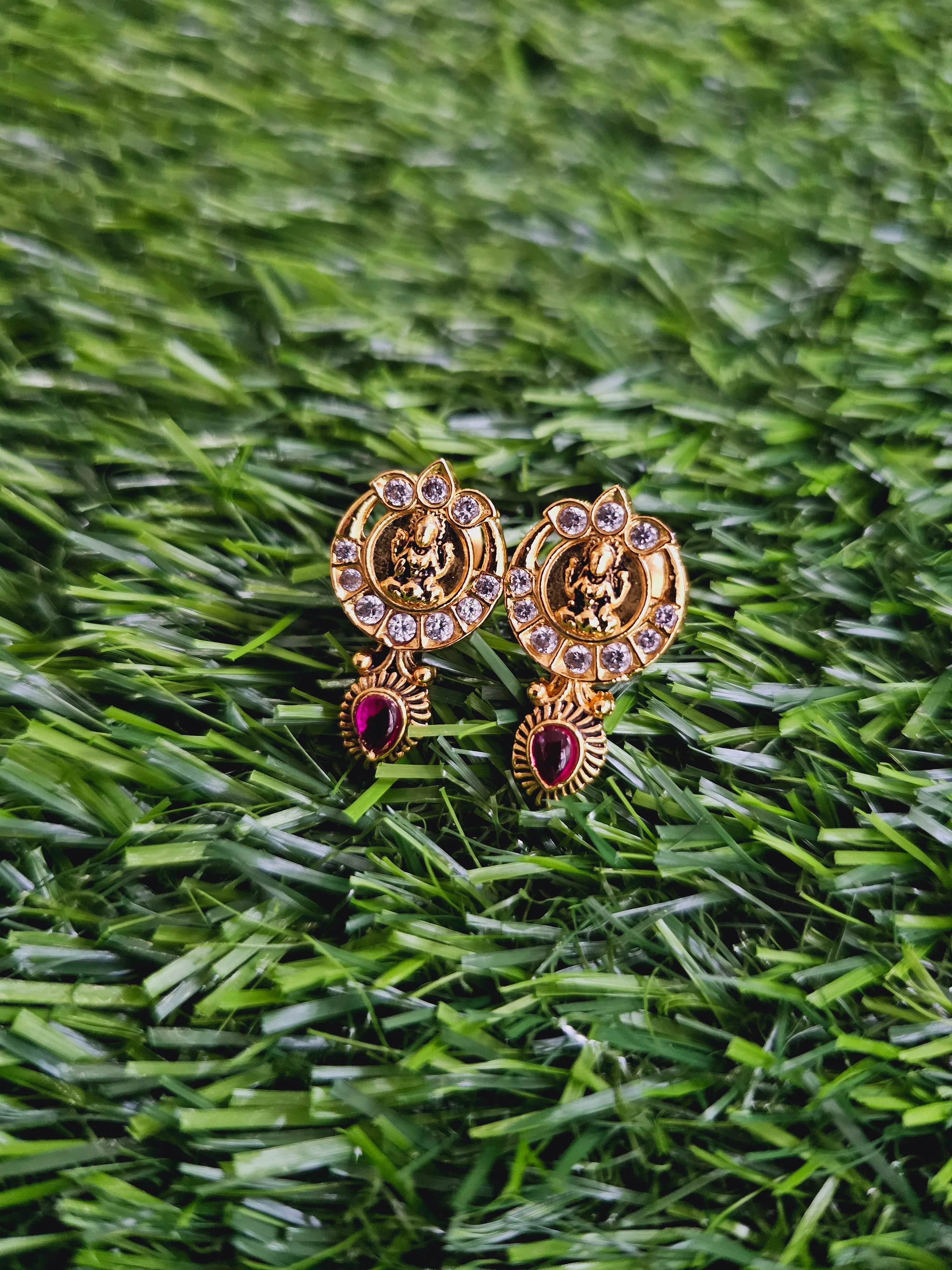 Pure 925 Silver CZ Pendant and Earrings