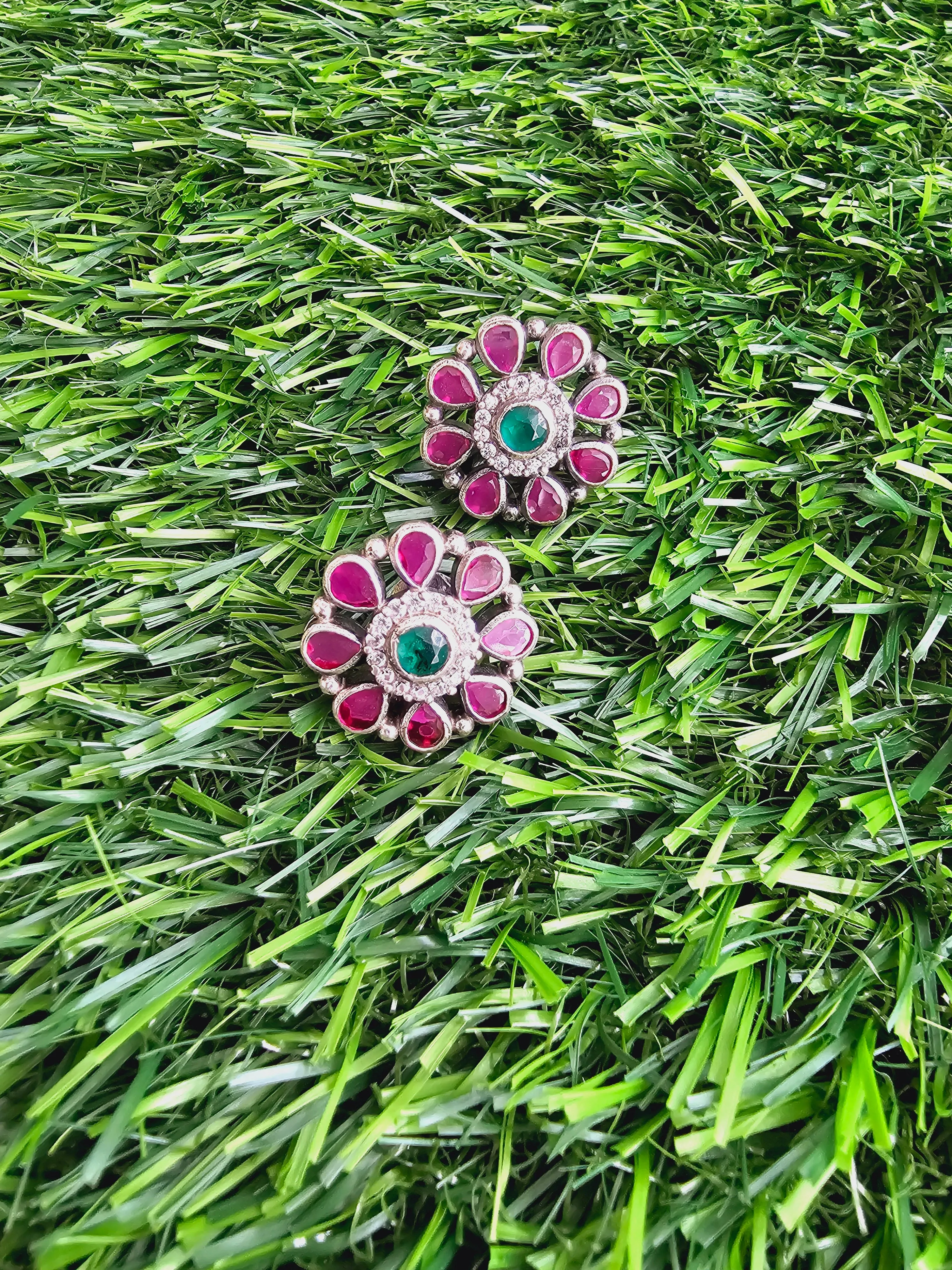 Pure 925 Silver Stud Earrings