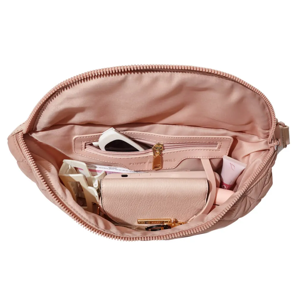 Quilted Large Sidekick Blush