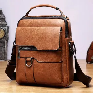 Quinn - Stylish Leather Messenger Bag