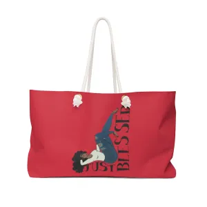 "Just Blessed" Weekender Bag