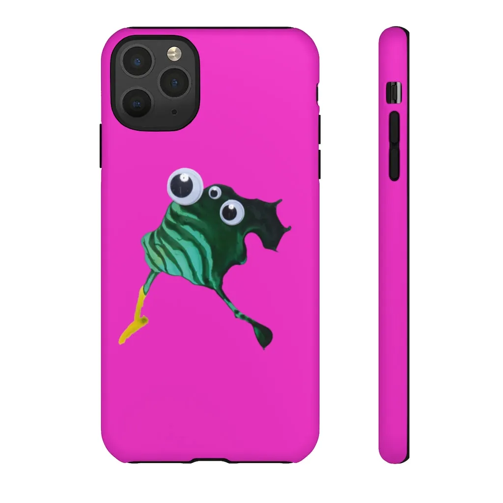 "Leapfrog" Fuchsia Tuffy Phone Case