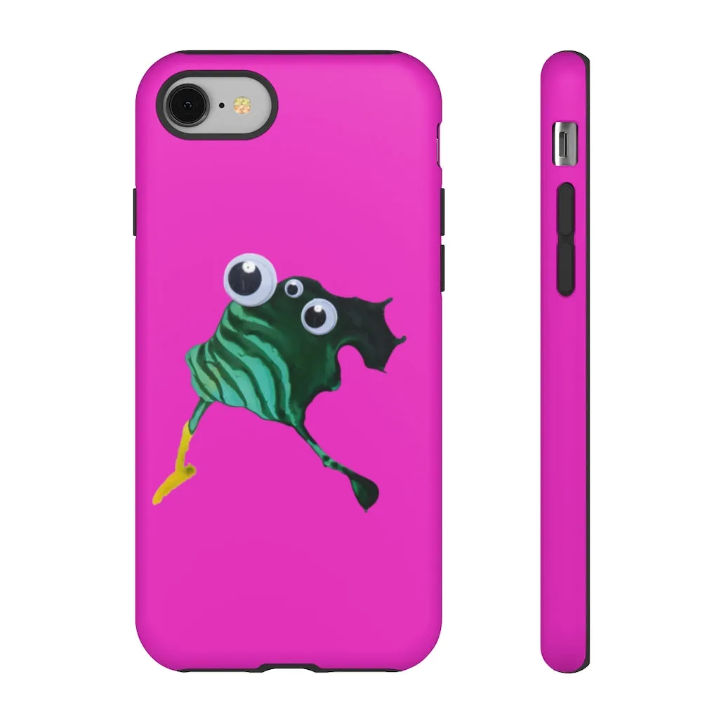 "Leapfrog" Fuchsia Tuffy Phone Case