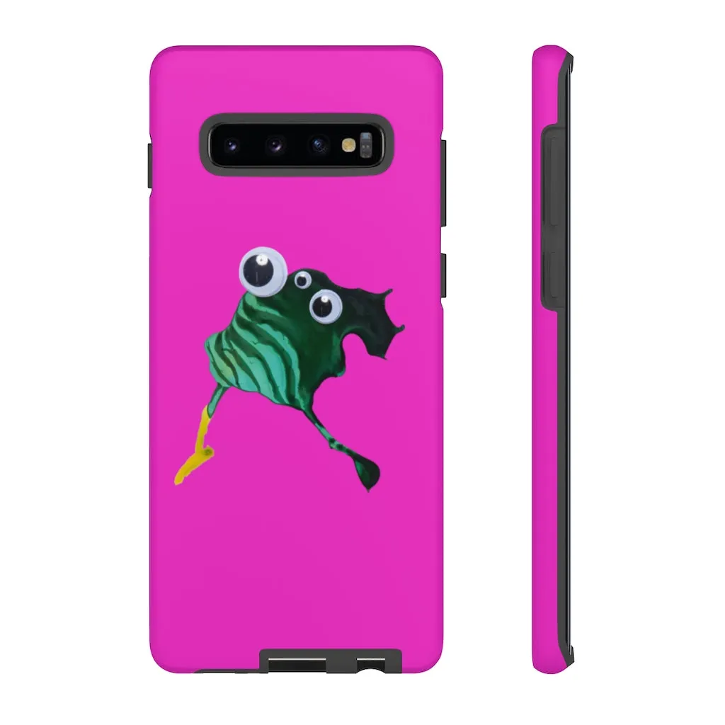 "Leapfrog" Fuchsia Tuffy Phone Case