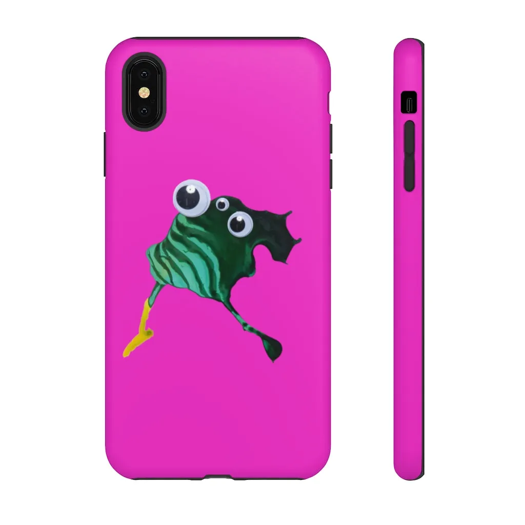 "Leapfrog" Fuchsia Tuffy Phone Case