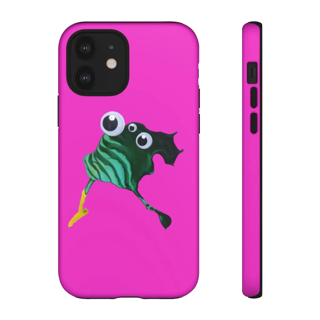 "Leapfrog" Fuchsia Tuffy Phone Case