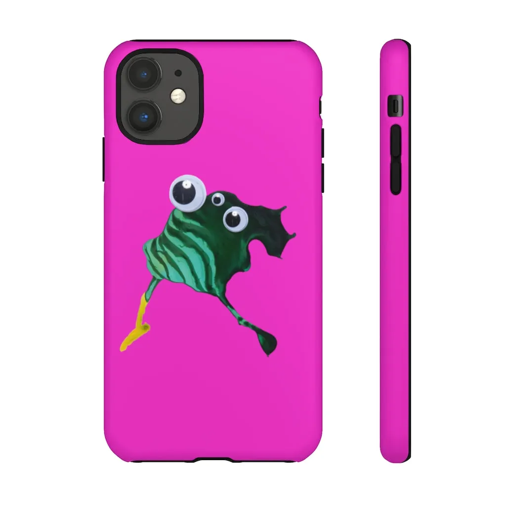 "Leapfrog" Fuchsia Tuffy Phone Case
